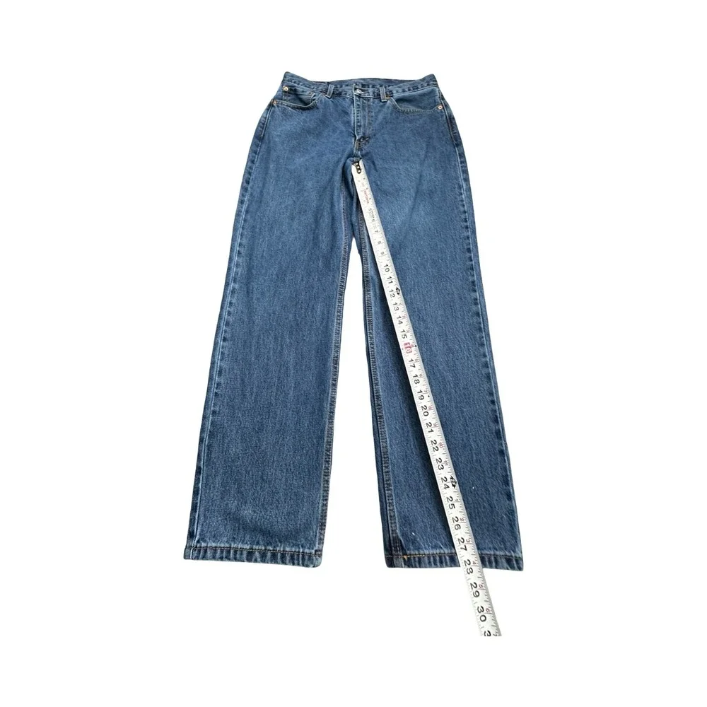 Levis Jeans Mens 33x30 Blue 550 Relaxed Fit Tapered Leg Medium Wash Denim Pants